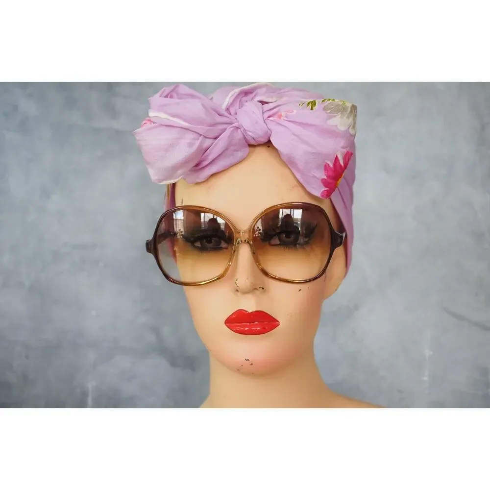 70s Vintage Sunglasses USA Glam Retro Grandma Chic Oversized Festival Disco NOS